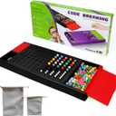 Game Code Breaking Family Board Game Code Breakers STEM Game Brain Exercise Logic Development Toys for Boys & Girls Ages 8 Years and up (Black)