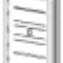 Door Panel Foamed Lower 8 Black Norcold 638534