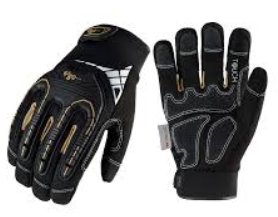 Vgo... Waterproof Thermal Gloves Touchscreen, Winter Work Gloves Men Cold Weather for Heavy Duty Freezer Moto Warehouse Driver Anti impact &vibration Safety Gloves, 1 pair, XL