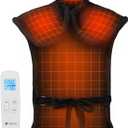 CooCoCo Full Body Heating Pad for Back, Fathers Day & Birthday Gifts for Dad Her Him Mom, Electric Heat Pad for Neck and Shoulders and Back, FSA HSA Eligible, ETL Certified, 24"x37" (Black)