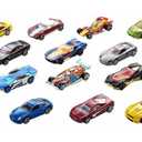 Hot Wheels Toy Cars & Trucks 20 Pack, Set of 20 1:64 Scale Vehicles for Play or Display, Instant Collection (Styles May Vary) 
