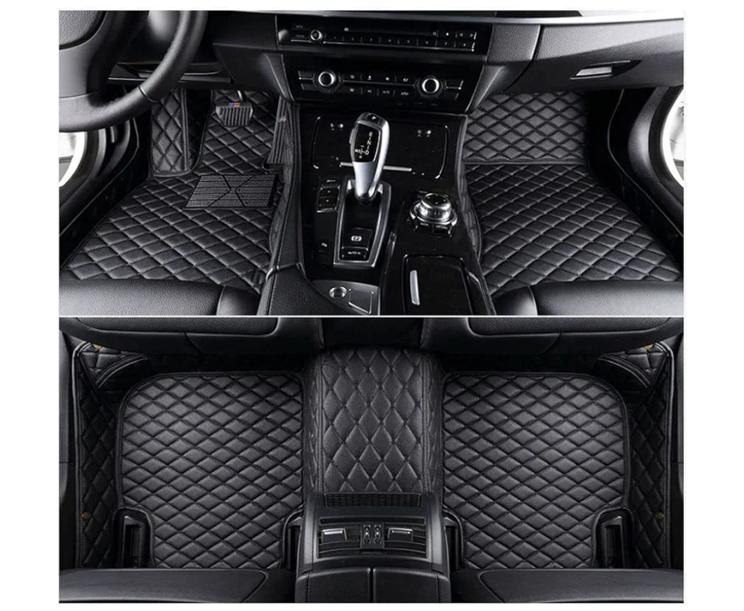 Custom Making Car Floor Mats Compatible with Audi BMW Mercedes-Benz Toyota Lexus Honda Infiniti Nissan Hyundai Kia All Models 2005-2023 (Black)