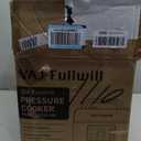 Fullwill Electric Pressure Cooker Lite, Slow Cooker, Rice, Saut, Warmer, Olla de Presion Nonstick Pot 3 Quarts, 11.42"D x 10.24"W x 10.63"H