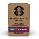 Starbucks VIA Ready Brew Coffee, Decaf Italian Roast, 50 Count, 5.8 Ounce,BBD-04/02/2025