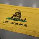 Anley Fly Breeze 3x5 Foot Don't Tread On Me Flag - Vivid Color and Fade proof - Canvas Header and Double Stitched - Flags Polyester with Brass Grommets 8ftX57inch