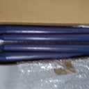 CANDWAX 10 inch Tapered Candles - Set of 12 Dripless Unscented Candlesticks - Perfect for Dinner and Decor Use - Dark Blue