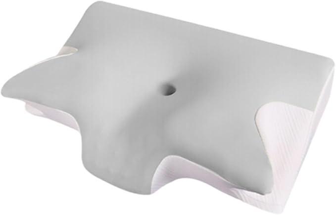 LoKori Cervical Contour Memory Foam Pillow for Side/ Back/ Stomach Sleepers, Neck Support Pillow Orthopaedic Ergonomic Bed Pillows for Neck Pain Shoulder Pain, A