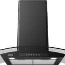 CIARRA Black Range Hood 30 inch with Soft Touch Control 450 CFM Stove Vent Hood for Kitchen with 3 Speed Exhaust Fan Auto Shut Off Function CAB75502