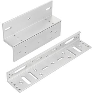 Z and L Bracket for 280KG 600LBS Holding Force Electromagnet Lock Single Door Access Control Electric Magnetic Door Lock