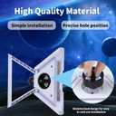 Starlink Mini Mobility Mount, Aluminum Starlink Mini Mobile Mount, Detachable, Easy to Assemble, RV Trailer or Yacht