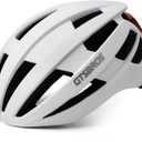 Adult Bike Helmet with USB Rechargeable Rear Light - Lightweight Bicycle Helmet for Men Women,Adjustable Cycling Helmet for Adults Youth Mountain & Road Biker