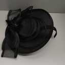 Women’s Cocktail Fascinators Headband Tea Party Fascinator Hat Church Headpiece Hat Derby Fascinators Hat Black