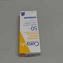 CeraVe 100% Mineral Sunscreen SPF 50, Face sunscreen With Zinc Oxide & Titanium Dioxide, Hyaluronic Acid + Niacinamide + Ceramides, Oil Free, Travel Size 2.5 oz