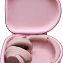 Headphone Headset Case Compatible with JBL, Beats, Sony, Soundcore Anker, Raycon, TOZO, SteelSeries, Logitech, Jabra, Bose, Audio-Technica, Sennheiser Headphones, Rose Gold+Pink