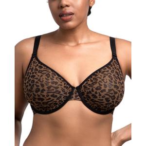 HSIA Minimizer Bras for Women Full Coverage Underwire Unlined Mesh Plus Size Convertible Bra for Big Busted, 44E