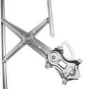 A-Premium Front Driver Side Power Window Regulator, Without Motor
