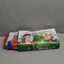 PARSUP 16PCS Christmas Gift Bags with Handles, Non-Woven Large Christmas Bags for Treat Gifts Wrapping Shopping, Xmas Party Supplies, 1513.85.9inch (Blue, Red, Green, White)