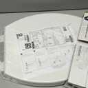 KOHLER 20110-0 Brevia, Slow Close Toilet Seat, Elongated Toilet Seat, Grip-Tight Bumpers Quick-Attach Hardware, White