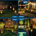 Kurifier 16Pack Solar Torch Lights, Solar Lights Outdoor Waterproof, Flickering Flame Garden Lights Solar Powered, Outdoor Solar Lights for Yard, LED Tiki Torches for Outside Pathway Yard Garden Decor