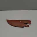 1PC Knife Sheath, Leather Knife Sheath with Snap Closure and Belt Loop Suitable for Chef's Knives, Etc.