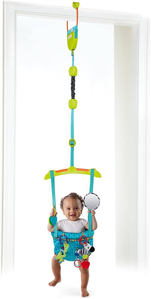 Door Jumper for Baby with Adjustable Strap, 6 Months and Up, Max Weight 26 lbs