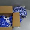 48 Pcs Cheerleading Pom Poms and Hand Clappers Noisemakers Set for Team Spirit Items Sporting Events Football Baseball Cheering Essentials Party Favors DanceBlue and White