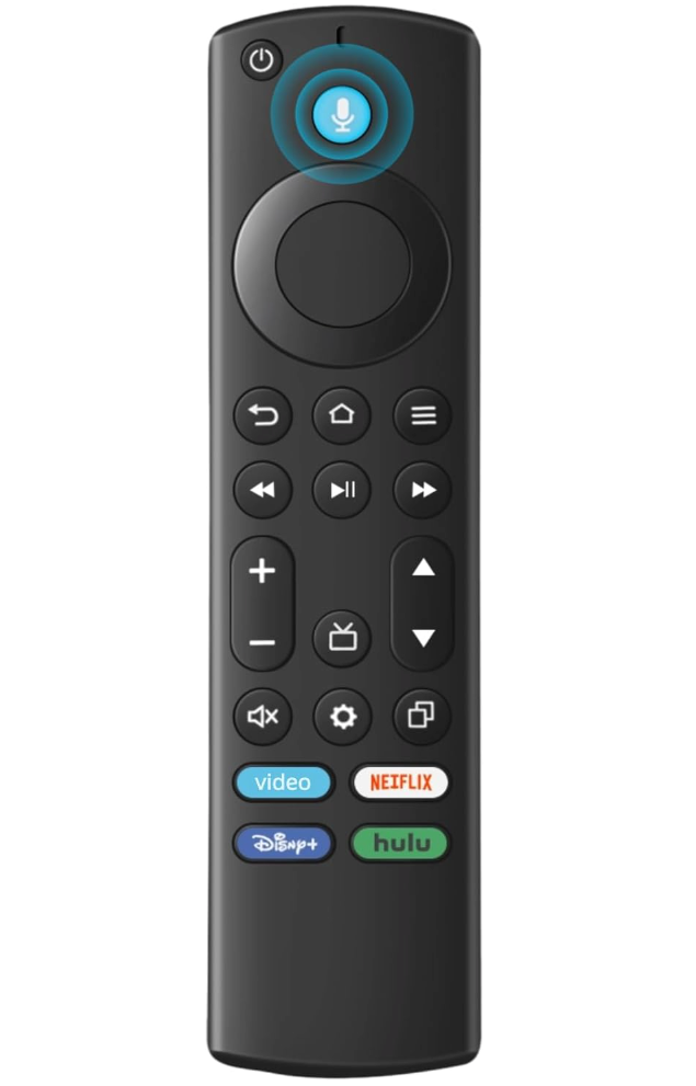 Replacement Firestick Remote Control for FireSmart TVsSeries Stick, Cube(1st/2nd/3rd), Stick 4K(1st/2nd), Stick 4K Max/4K Plus/HD/Lite, 3rd Gen Smart TV, 2nd/3rd Gen TV Stick with Voice Search