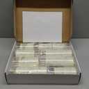 Homemory 9 Pcs Flameless Candles with Embedded Star String Fairy Lights, Battery Operated Candles, LED Candle, Fake Candles with Remote Control and Timer (Ivory)