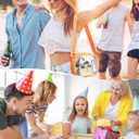 Women's Wallet Built-in Anti-Loss Tracker, RFID Blocking Small Compact Card Holder Wallet for Women Soft PU Leather Bifold Pocket Wallet Ladies Mini Purse with Zipper Pocket, ID Window (Gold)