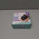 Child Safety Door Knob Cover (4 Pack) Hard-to-Remove Dual-Lock Door Handle Covers for Kids - Reusable Baby Proof Door Knob Locks - Installs Easily, No Tools Needed (Black)