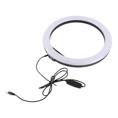 Jwthee Ring Light, 10” 160 LED Circle Lights Round Circline Lamp with Ball Head LED Selfie Light for Phone Photography Makeup Live Streaming