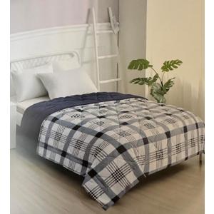 Berkshire Life Reversible Down Alternative Blanket, 1590116, Blue, King (U.S. Standard), 98x96