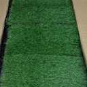 XLX TURF Artificial Grass Turf Tiles Interlocking Set 36 Pieces, Square Fake Grass Tiles Self-draining for Pet Indoor/Outdoor Flooring Decor, 12"x12", 8 Buckle Systerm