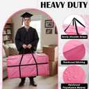 2 Pack Pink College Dorm Moving Bag, 66 Gallon Back to School, 45 x 16 x 22 inches