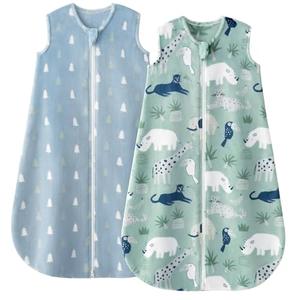 Yoofoss Baby Sleep Sack 6-12 Months, 1.5 Tog Sleep Sack, Fleece Baby Wearable Blanket with 2-Way Zipper, Toddler Sleeping Sack, Soft Warm Lightweight(M)