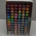 MEEDEN Artist Acrylic Paint Markers: 72 Colors Dual Tip Acrylic Marker with Brush & Round Tip - Waterproof Paint Pens Markers with Automatic Ink Control for Wood, Canvas, Glass, Rock, DIY, Ceramic