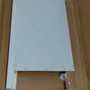 SIMPLIHOME Acadian Bath Cabinet - 18 inch Wide Four Drawer Floor Bathroom Storage Cabinet in Pure White, Contemporary Bathroom Storage for Bath or Powder Room with Metal Drawer Glides and Sleek Design