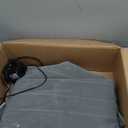 KMZ SUV Air Mattress Thickened and Double-Sided Flocking Travel Camping Bed with 2 Pillows & Electric Pump Dedicated Mobile Cushion Inflatable Bed for SUV Trunk and Rear Seat (Dark Gray)