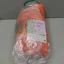 California King Size Bed Sheet Set - 4 Piece Soft Microfiber Sheets with Deep Pockets, Cooling Technology, and Wrinkle-Free Pillowcase. Hotel-Quality, Durable Bedding, Bright Orange