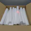 pelreame 55 Pcs LED Foam Glow Sticks Bulk,Foam Light Up Sticks 3 Modes of Color Flashing,Glow in The Dark Party Supplies for Birthday,Wedding,Raves,Carnival,New Year,Concert,Halloween Christmas