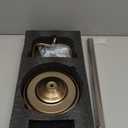 Toilet Paper Holder Stand, Bronze Toilet Paper Holder Free Standing, Post Pivoting Design & Stable Weighted Base SUS304 Stainless Steel for Bathroom (Mega Roll)