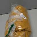 Ugerlov Women's Oversized Sweaters Batwing Sleeve Mock Neck Jumper Tops Chunky Knit Pullover Sweater (Yellow)