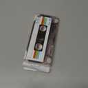 FAteam Case for Galaxy S21 Plus 5G Shockproof Scratchproof with TPU Soft Bumper Retro Cassette Tape Case Compatible with Samsung Galaxy S21+ 5G