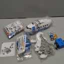 TEMI Kids Airplane Car Toys Race Tracks - Transport Airplane Adventures - 2-6 Boys & Girls - 8 City Cars, Garage Parking Lot Playmat, Birthday Gifts