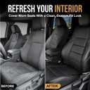 Mabett Seat Covers for Toyota Tacoma 2024-2026 4-Door Gas DoubleCab Models