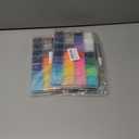 2 x 28000 Pcs/Box Nail Art Rhinestones,28 Colors 3mm Flat-Bottomed Round Nail Rhinestones Glitter Crystal Gem Rhinestone,DIY Decoration Accessories