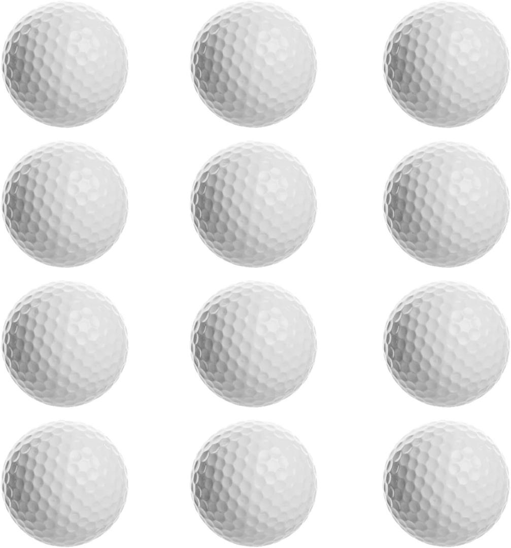 iPlay, iLearn Kids Golf Balls Toys Set, One Dozen Outdoor Sport Ball Toy Age 3-5, Toddler Indoor Golf Ball Game, Child Active Exercise Yard Play, Birthday Gifts for 4 6 7 8 Year Olds Boys Girls