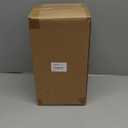 Freezer Organizer Bins, Pack of 4 Stackable Chest Freezer Organizer for 5-7 Cu.FT Deep Freezer Sort Frozen Meats and Food, Freezer Storage Baskets with Handles Easy Reach from Bottom, Black