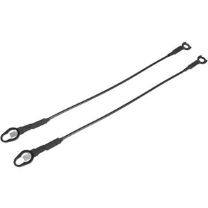 Pair Rear Tailgate Cables Lift Gate Support Straps Pickup for Dodge for Ram 1500 2500 3500 55276074AC Durable Material
