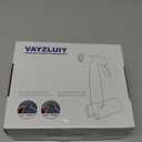 Vayzluiy Handheld Toilet Bidet Sprayer for Toilet-Adjustable Water Pressure Control with Bidet Hose for Feminine Wash, Stainless Steel Brushed Nickel Cloth Diaper for Baby Wash (Stainless Steel, 1)